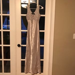 Cache Formal Dress Silver